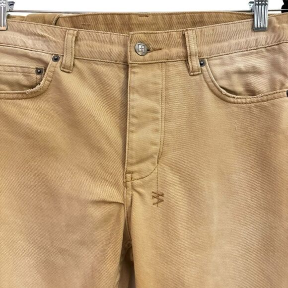 Ksubi Men’s Tan Chitch Button Fly Beige Tan Sandstorm Tapered Jeans Size 29 - Picture 5 of 13